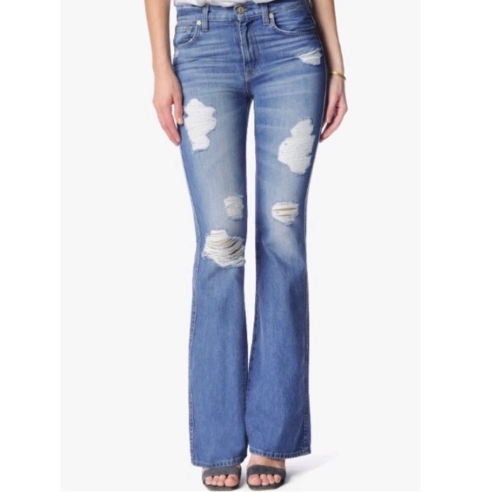 NEW 7 For All Mankind High Waisted Vintage Bootcut Jeans women’s size 27